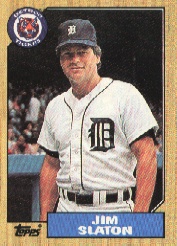 1987 Topps Baseball Cards      432     Jim Slaton